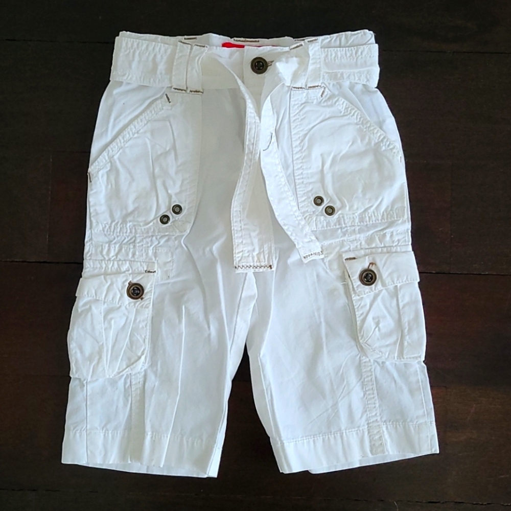 GIRL'S OLD NAVY WHITE CARGO SUMMER PANTS